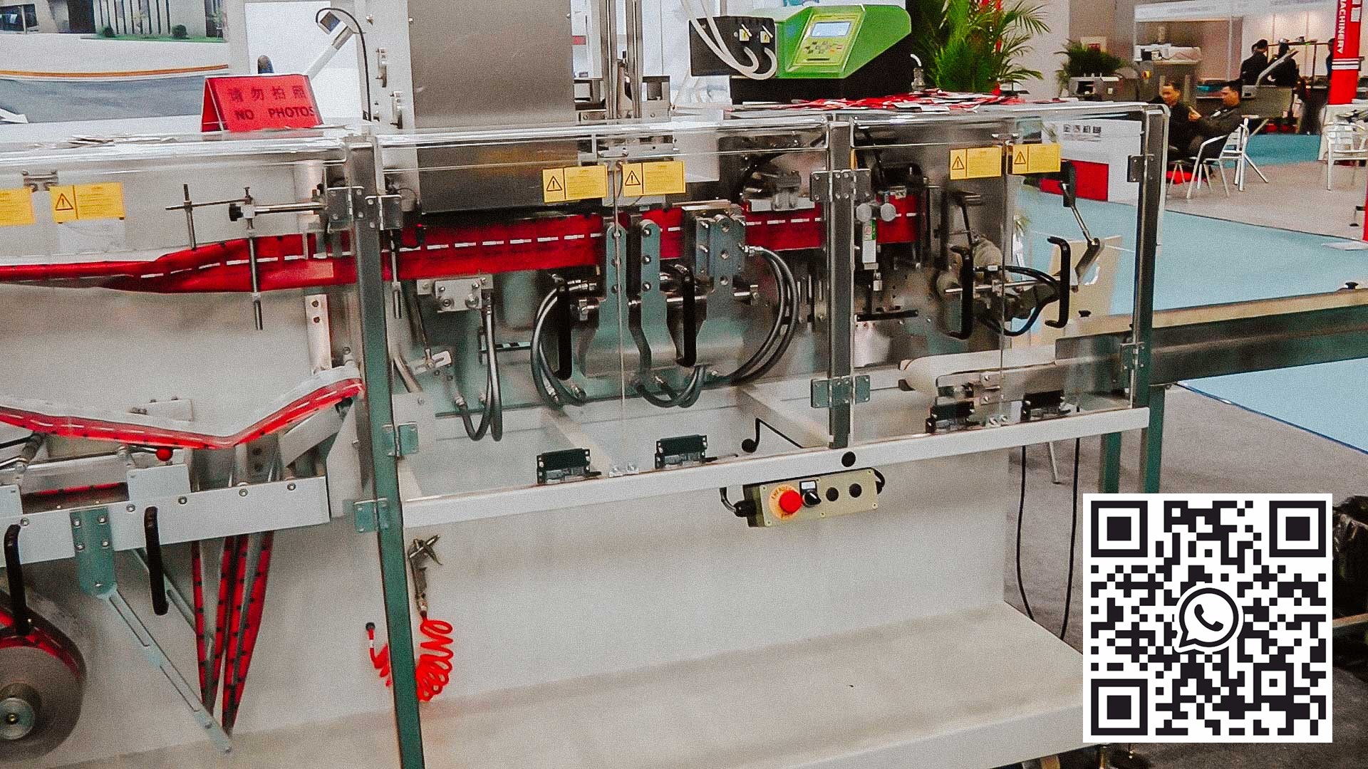 Automatisk linje til produktion af vådservietter med individuel alkoholpakke