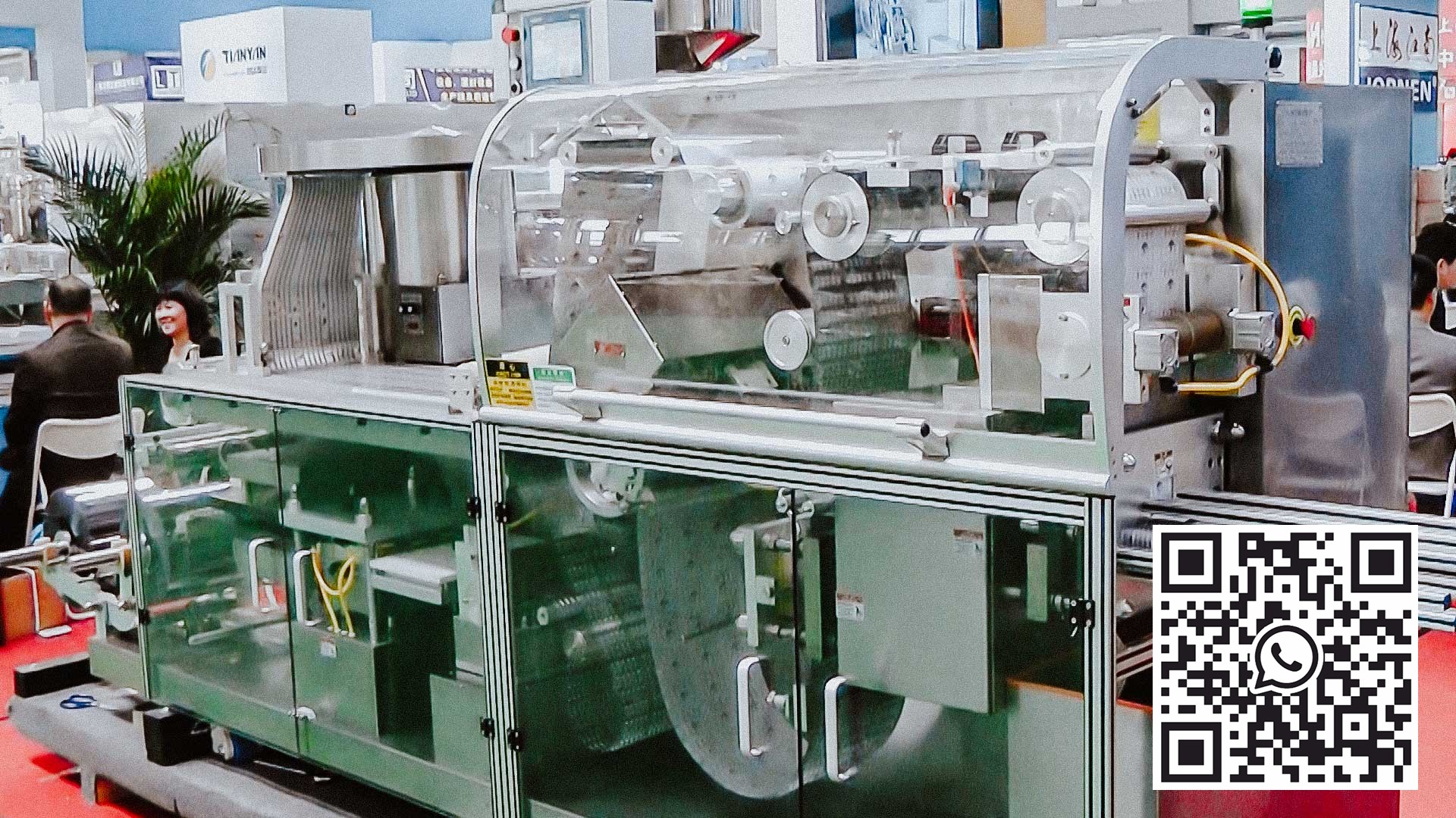 Machine d'emballage automatique pour l'emballage de comprimés de papier d'aluminium