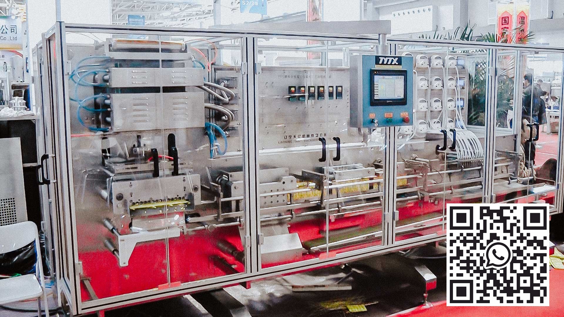 Machine de remplissage liquide automatique à grande vitesse dans des ampoules en plastique souple