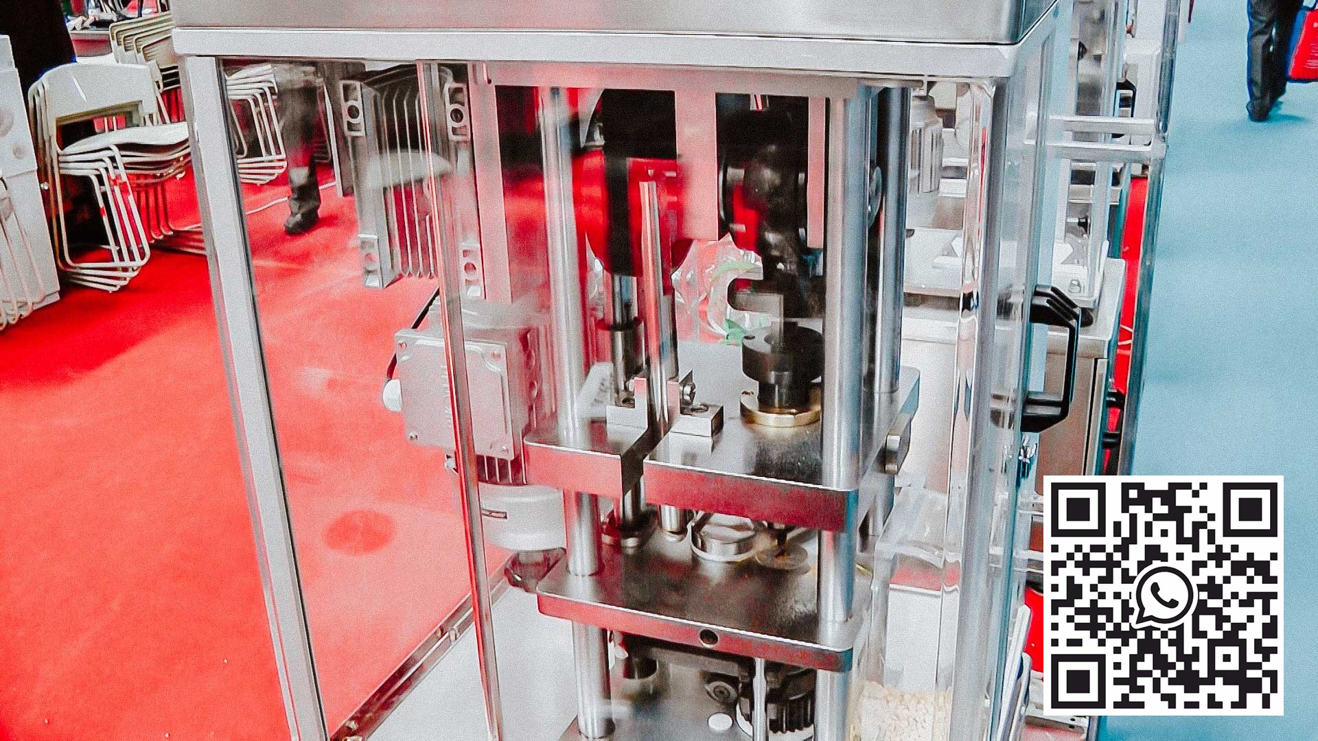 Comprimitrice automatica da laboratorio un punzone per test di produzione di compresse