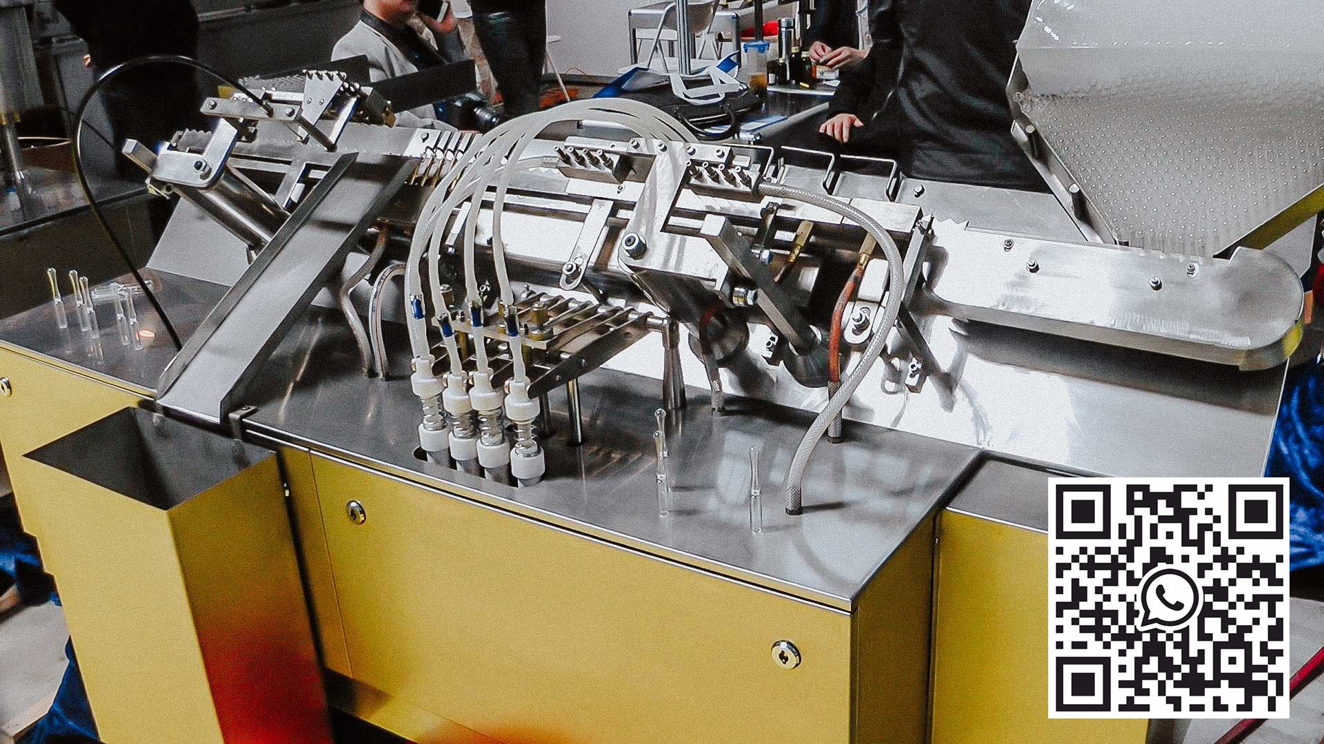 Automatinė penicilino butelių, guminių kamščių ir aliuminio dangtelių užpildymo ir uždarymo linija