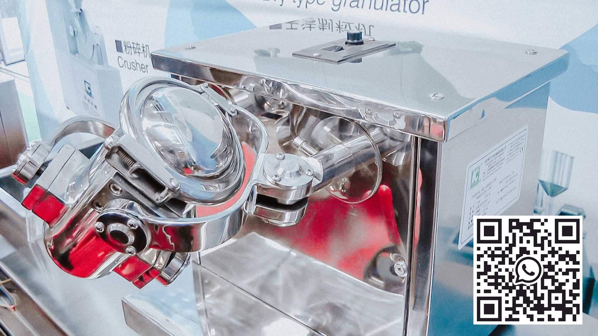 Automatinis miltelių pavidalo statinių maišytuvas laboratorijoms
