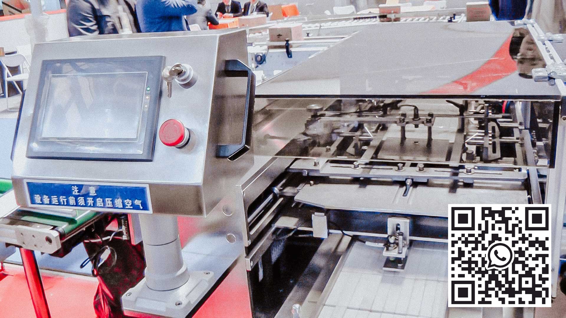 Grupinių kartoninių dėžučių celofano įvyniojimo įranga