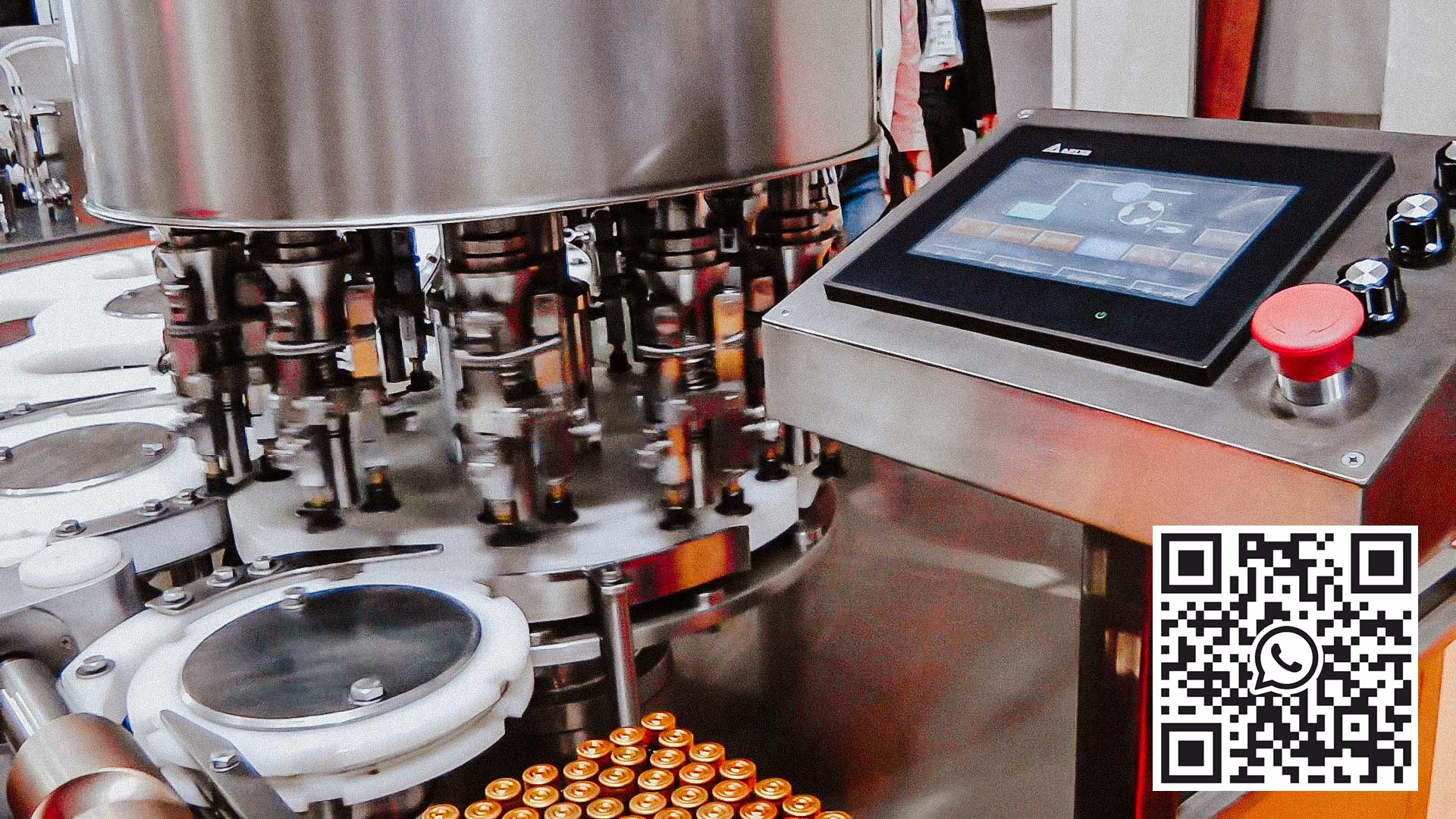 Didelio greičio automatinė įranga skystiems produktams užpildyti į penicilino butelius su aliuminio dangteliais