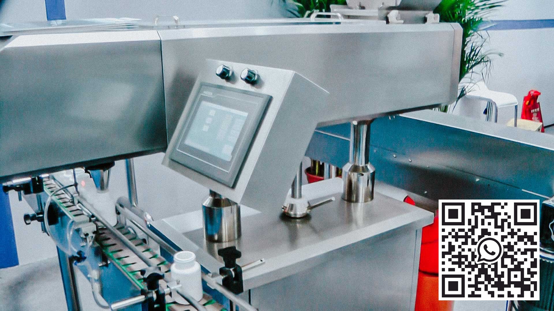 Kietų želatinos kapsulių ir tablečių plastikiniuose buteliuose pakavimo ir skaičiavimo mašina