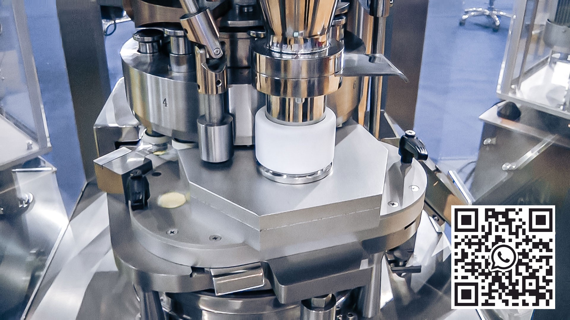 Automatinė įranga tablečių rotacinės sistemos farmacijos gamybai gaminti