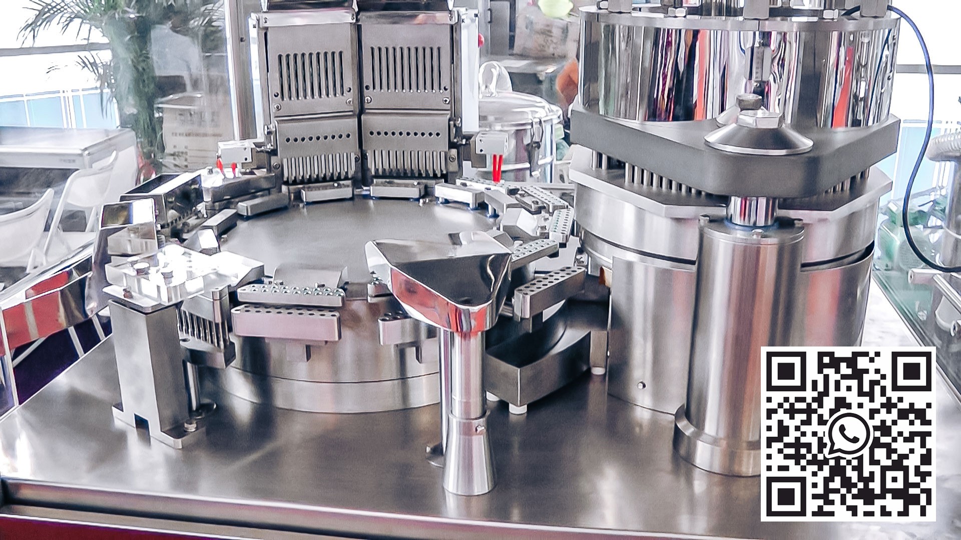 Automatinė želatinos kapsulių miltelių užpildymo įranga farmacijos gamyboje