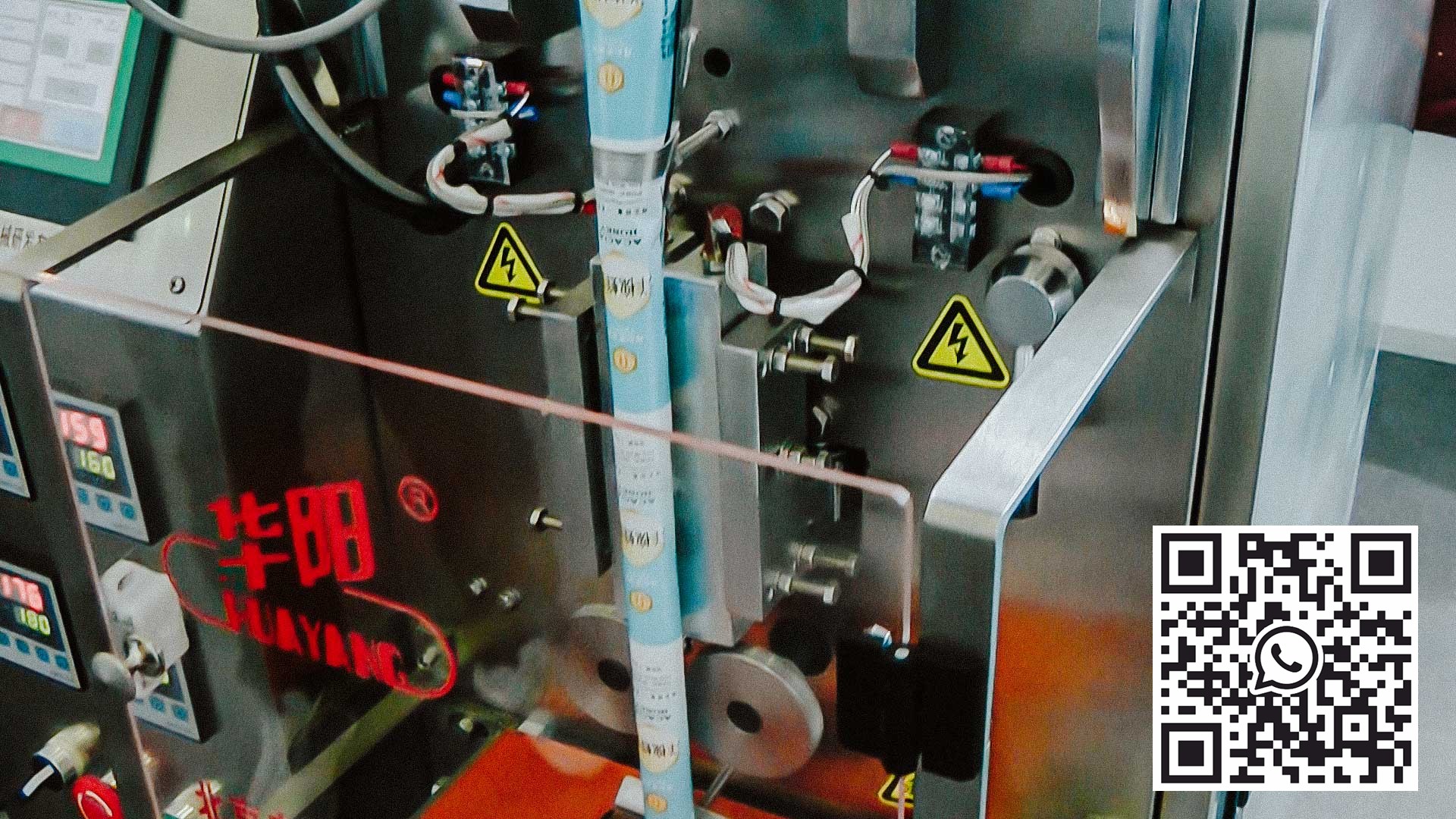 Automatisk pulveremballasjemaskin for pakking av pulver i poser