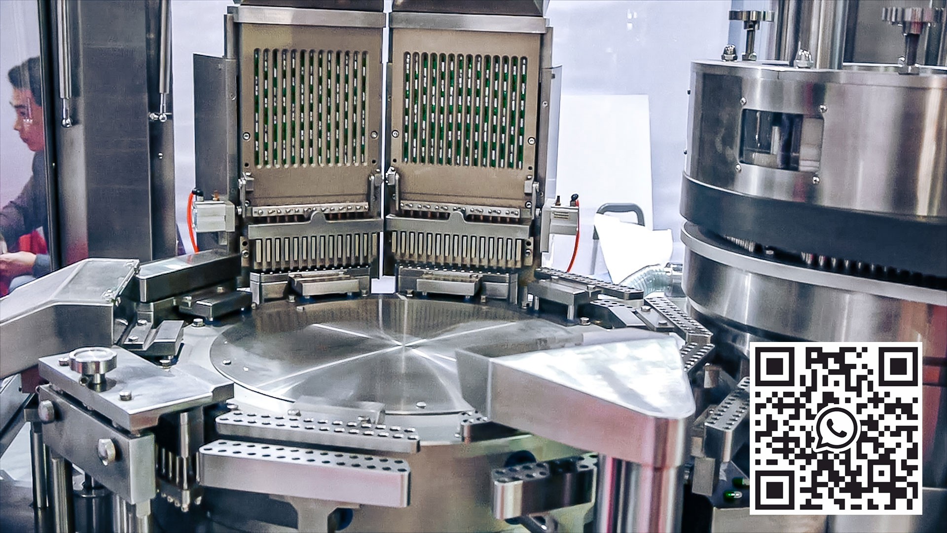 Automatisk utstyr for å fylle harde gelatinekapsler med pulver USA