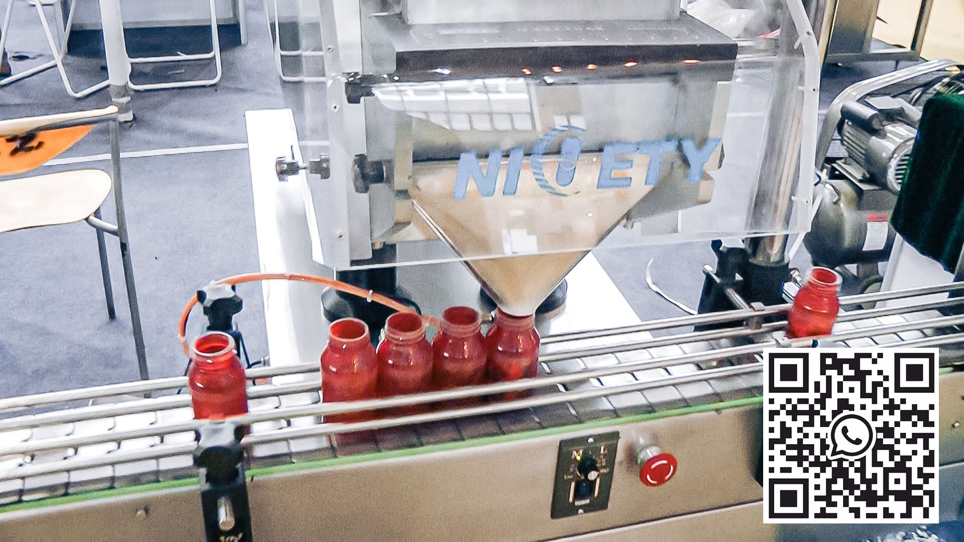 Automatisk utstyr for tablett telling og fylling av flasker i farmasøytisk produksjon Østerrike