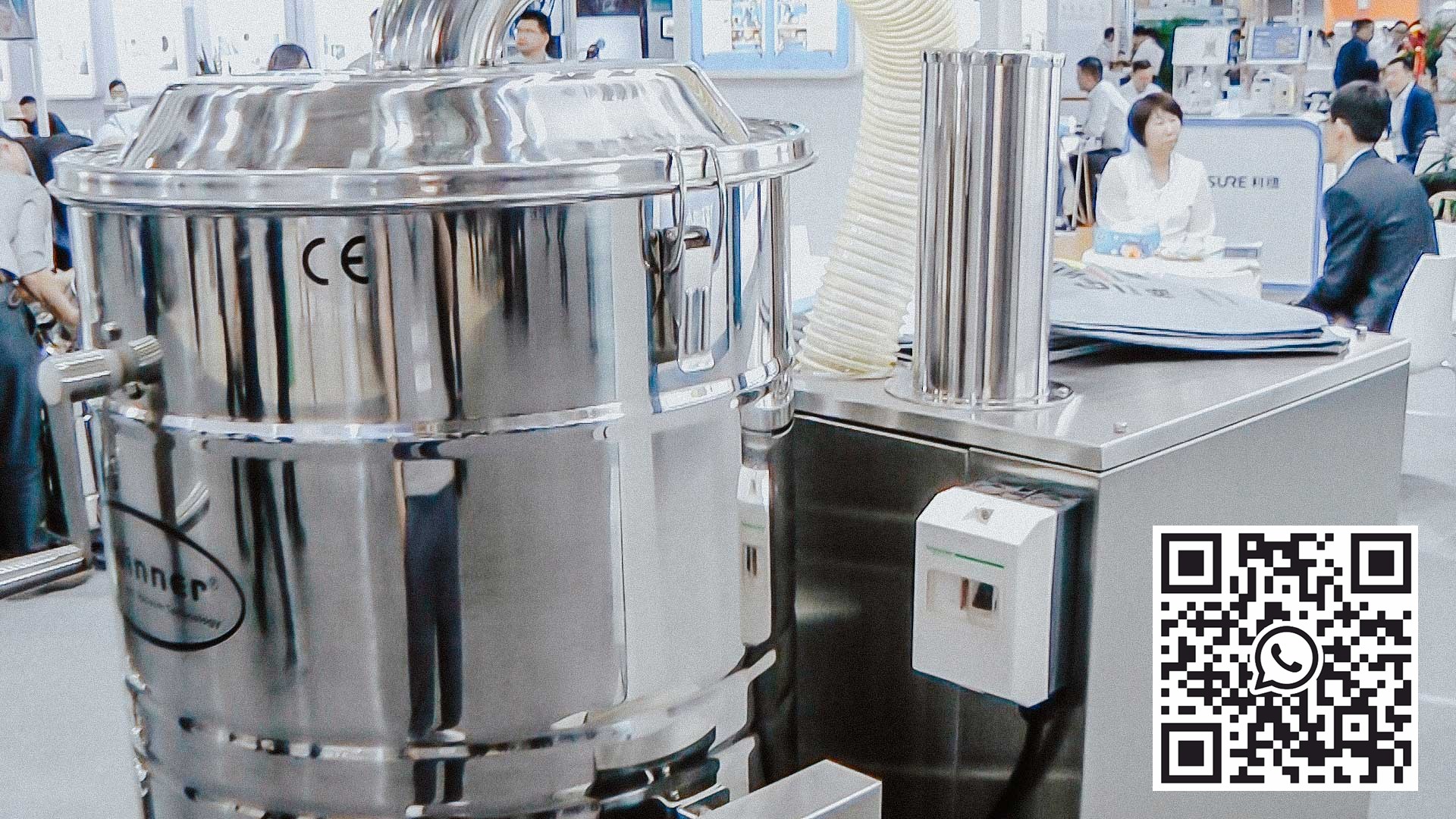 Equipamento de fábrica para armazenamento e manuseio de pó farmacêutico