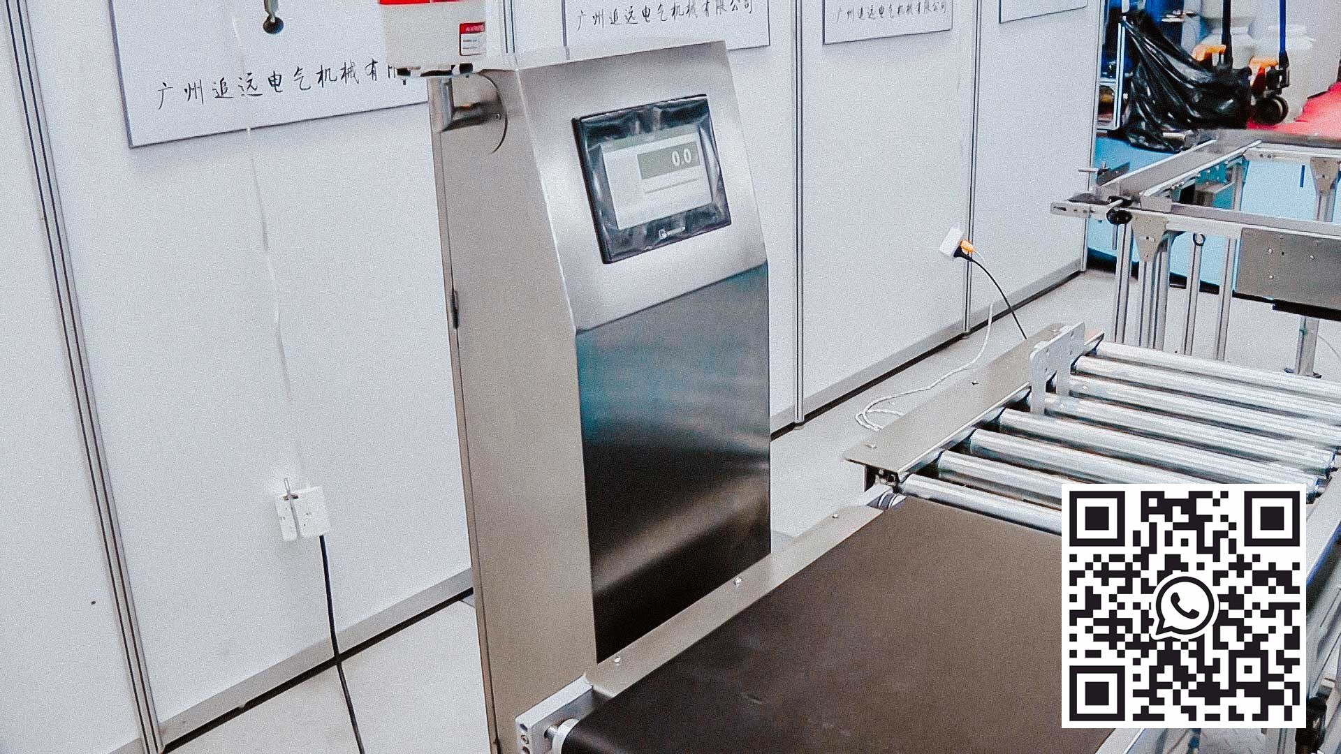 Báscula transportadora automática para control de dosis de productos farmacéuticos de alto peso