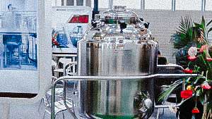 300 litre tank for preparation of liquid pharmaceutical products