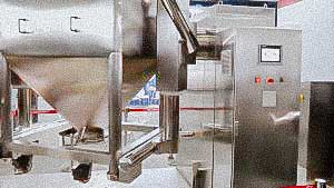 3D Stainless Steel Cube Rotating Mixer for Pharmaceutical Drug Manufacturing