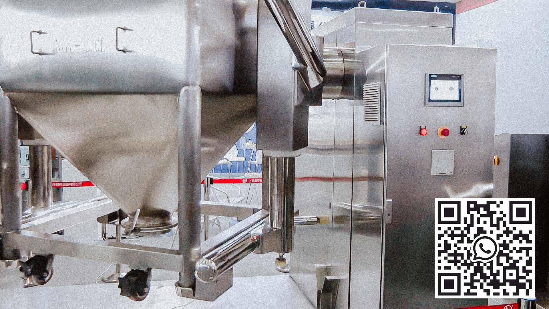 3D Stainless Steel Cube Rotating Mixer for Pharmaceutical Drug Manufacturing