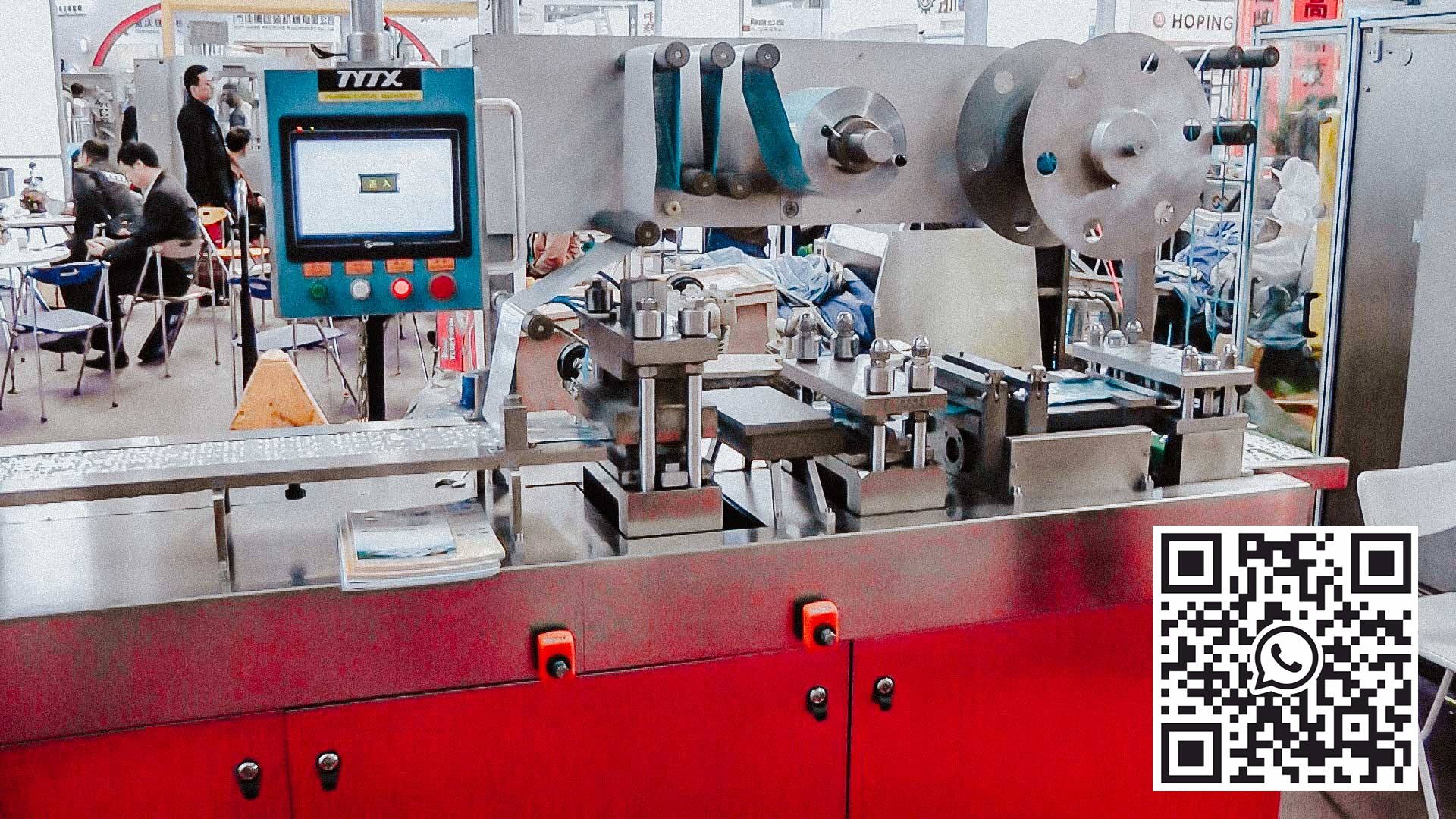 Automatic blistering machine for filling liquids into soft plastic ampoules