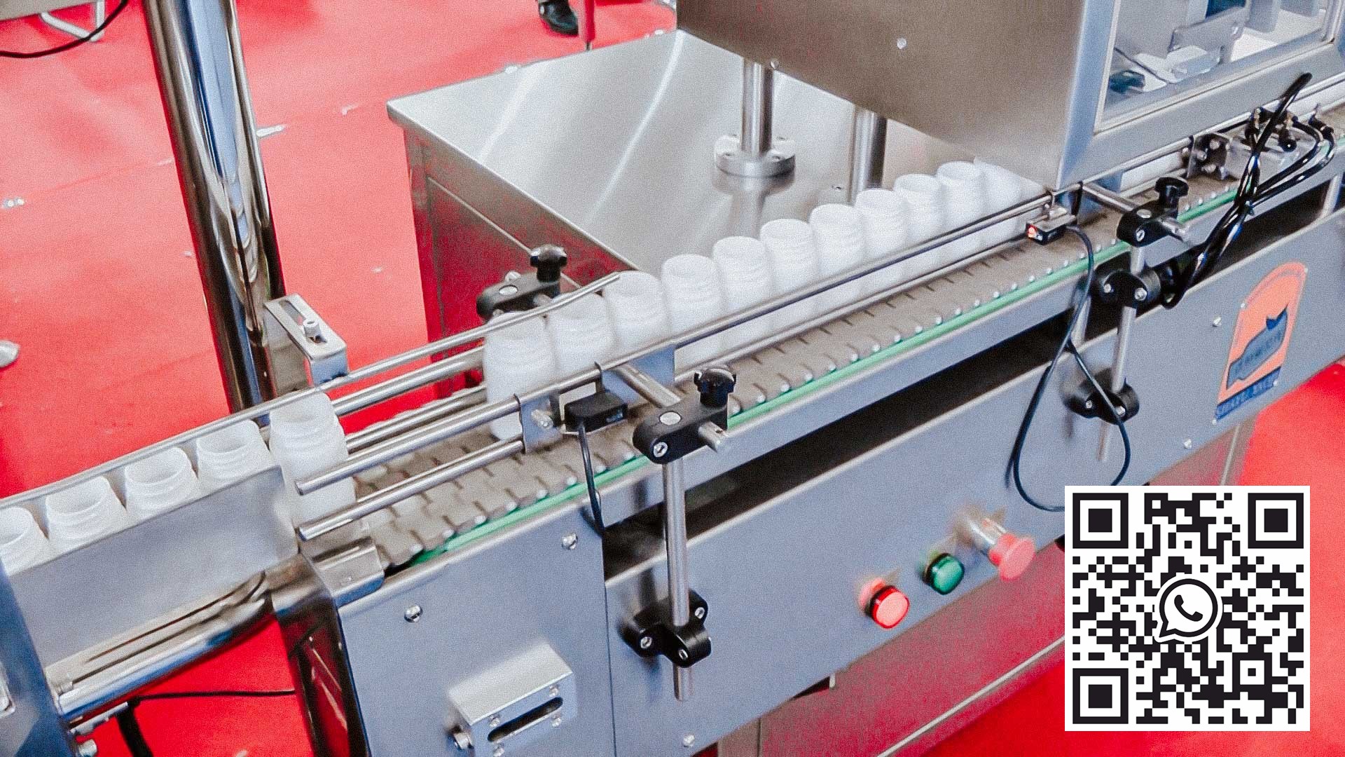 Automatic filling and filling machine in plastic bottles hard gelatin capsules