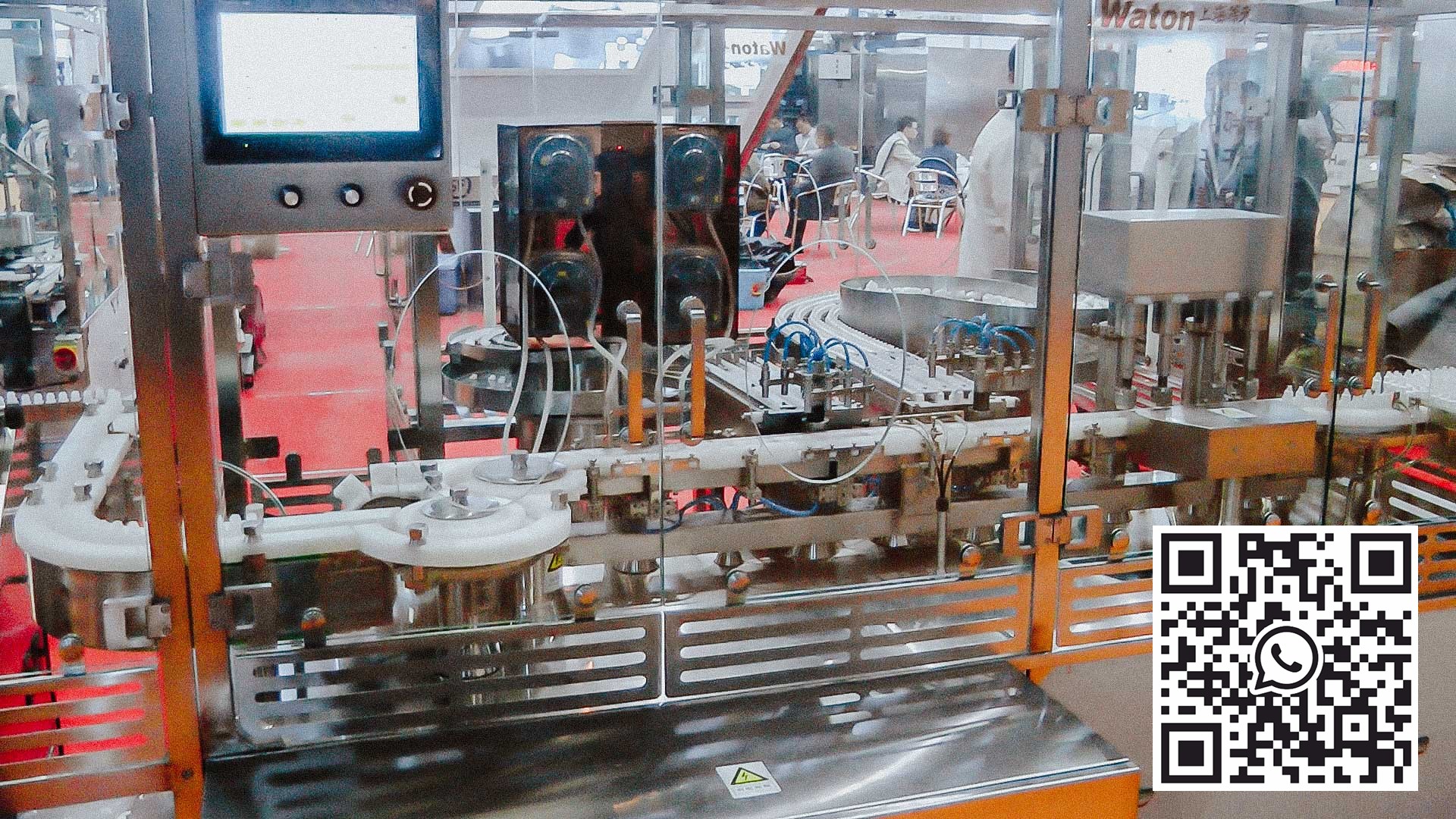 Automatic line for bottling and capping in plastic bottles
