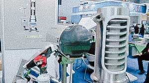 Automatic tablet dedusting machine and pharmaceutical vacuum cleaner