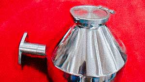 Cone mixer for pharmaceutical laboratory drug manufacturing ROMANIA