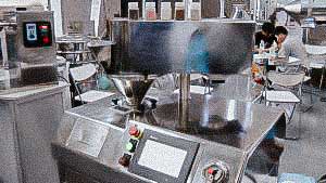 Granulator for pellet production pharmaceutical production of jelly and tablets