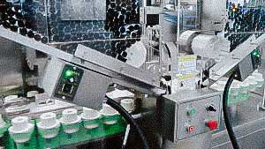 High speed automatic cream filling machine and ointment plastic tubes