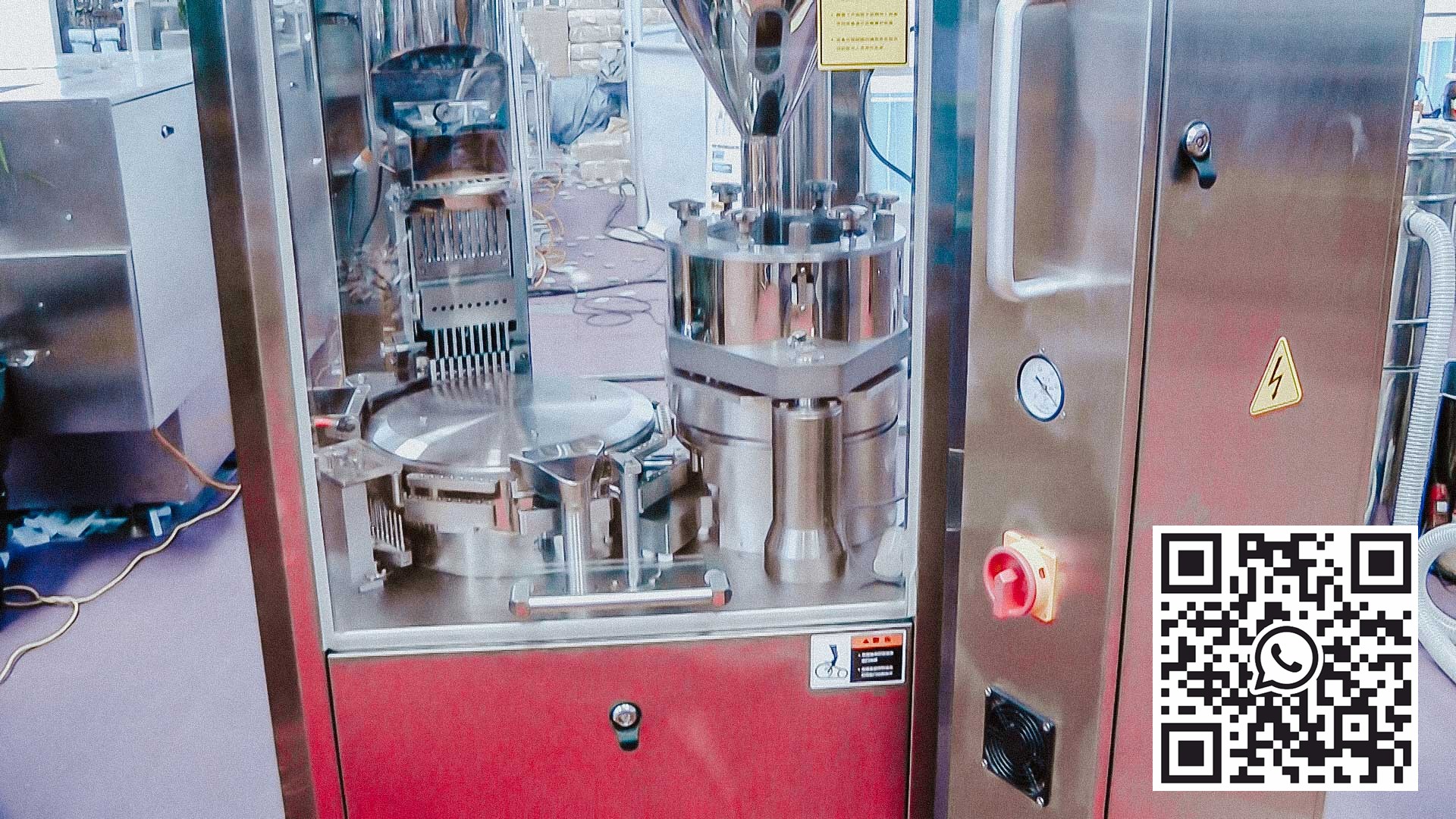 High speed automatic powder filling for hard gelatin capsules