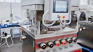 High speed automatic rotary tablet press for powder pressing