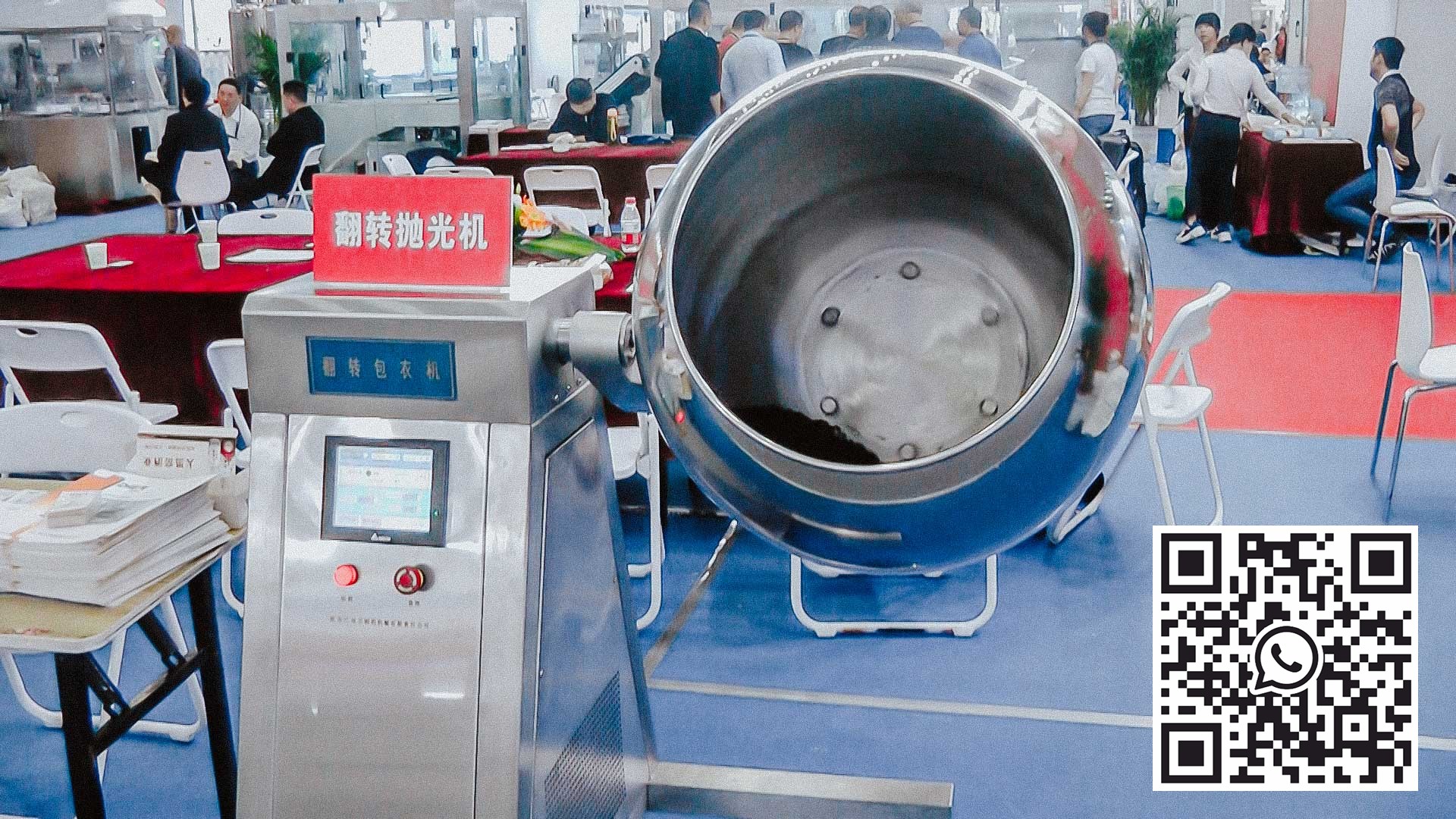 Laboratory Coater machine for tablet coating with protective and colored casing