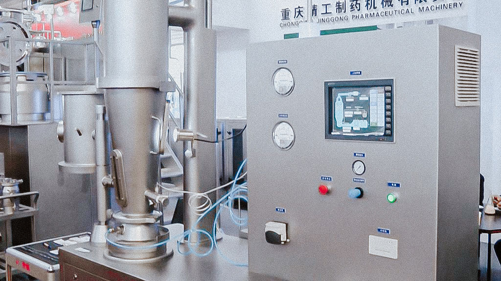 Powder drying equipment, powder granulation for pharmaceutical factory