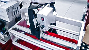 Automatic equipment printing the date of expiry and date on packaging in the pharmaceutical production